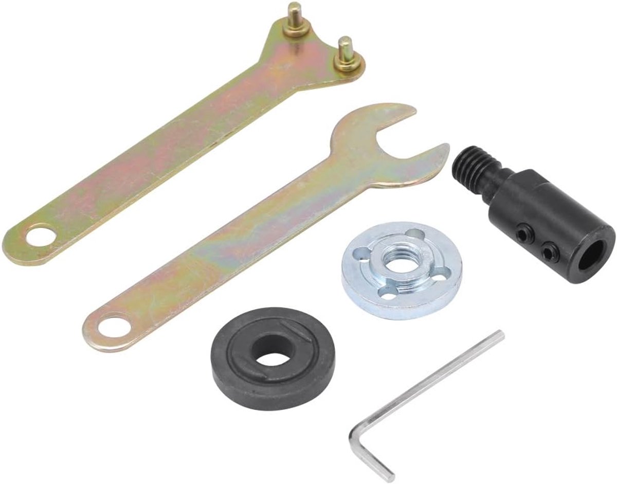 SnelShoppen - Akozon Motor Wave Coupling M10-5/8/10/12 mm - Universele Adapter voor Zaagblad met 8 mm Chuck - Geschikt voor Polijsten en Schuren