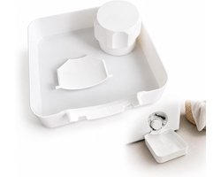 3 Stuks Afvoerbak voor Wasmachines - Lekbak voor Wasmachines - Wasmachine Opvangbak - Eenvoudige Installatie - Voor Wasmachine en Vaatwasser - Voor Kelders, Appartementen, Stacaravans, Garages en Huurwoningen - Wit