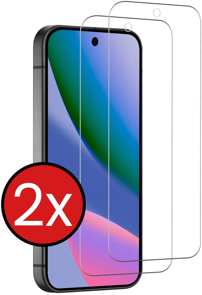 Screenprotector - 2 Stuks - Geschikt voor Google Pixel 11 Pro XL - Extra Sterk - Beschermglas - Gehard Glas - Tempered Glass - Screen Protector