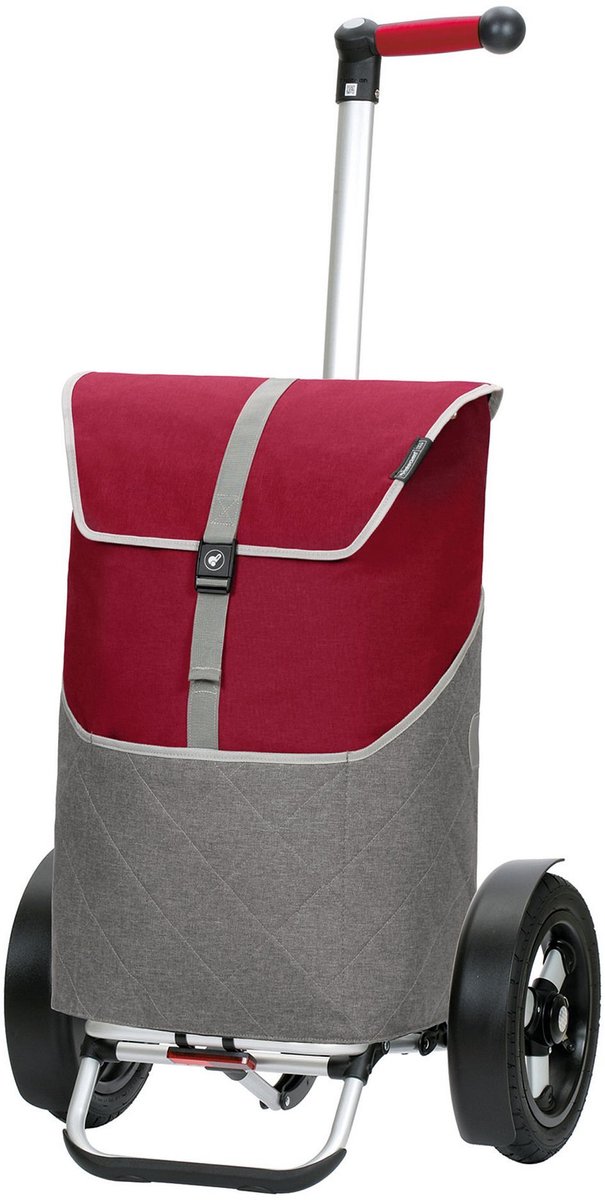 Andersen Shopper Tura Shopper Lasse Winkelwagen 63 cm - 57 L - rot