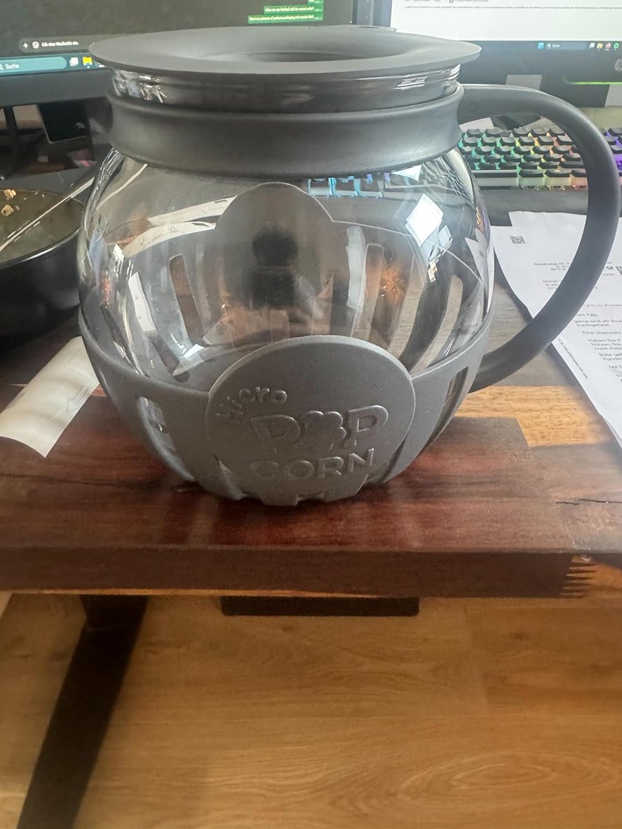 SnelShoppen - Popcorn Maker Rood - Professionele Popcornmachine voor Feestjes, Camping, en Thuisgebruik - Makkelijk in Gebruik - Perfect voor Kinderen