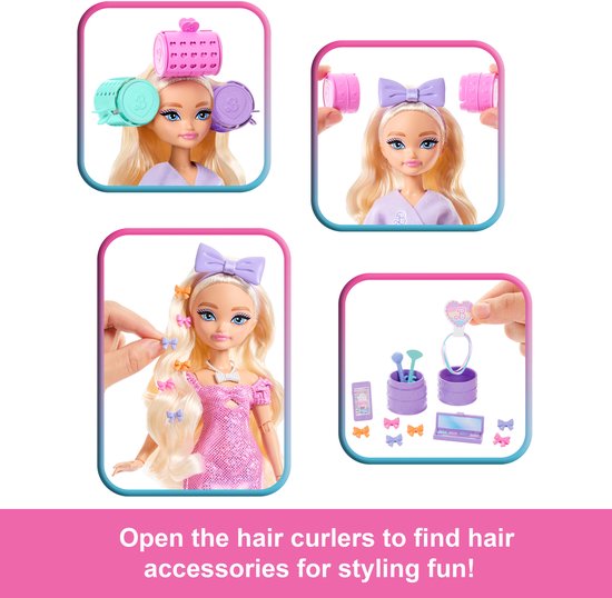 BARBIE DREAM BESTIES GA ERVOOR MET BARBIE Barbie 'Malibu' Pop en Accessoires van Barbie — afbeelding 2