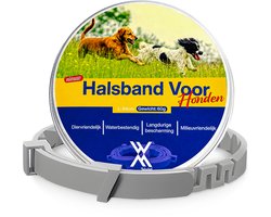 TeekShield Halsband - Hond/Puppy - Grijs - Comfortabele Siliconen Halsband in Verstelbaar Design