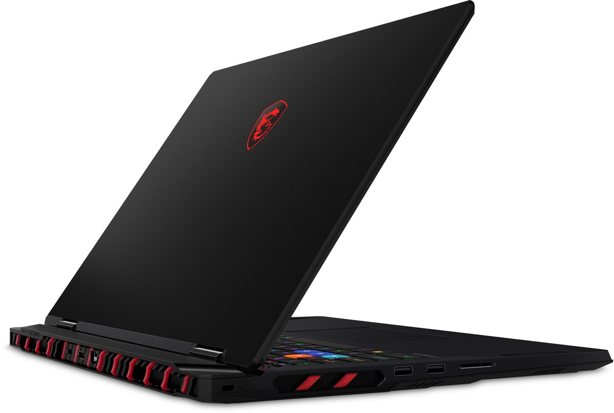 MSI Raider 18 MAX HX A2WI-1276NL - Gaming Laptop - 18 inch - 32GB/2000GB thumbnail 3