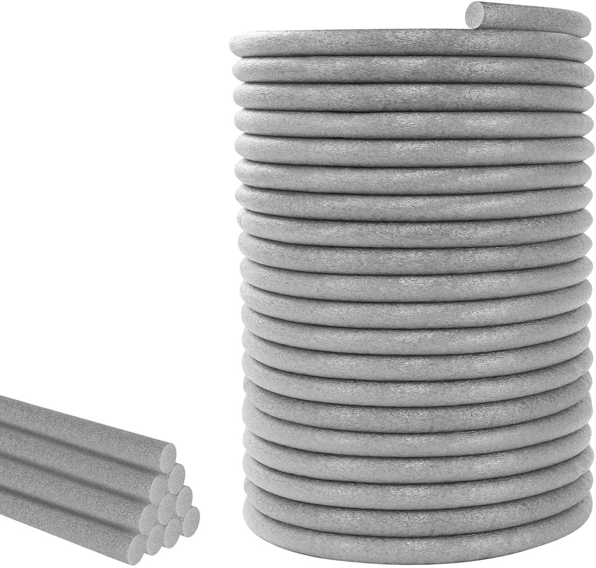 SnelShoppen - PE Ronde Cord, Grouting Sealing Cord Ø 10 mm, Foam Sealing Tube, Joint Sealing Tape, Back Filling, 10 m voor Buiten en Binnen