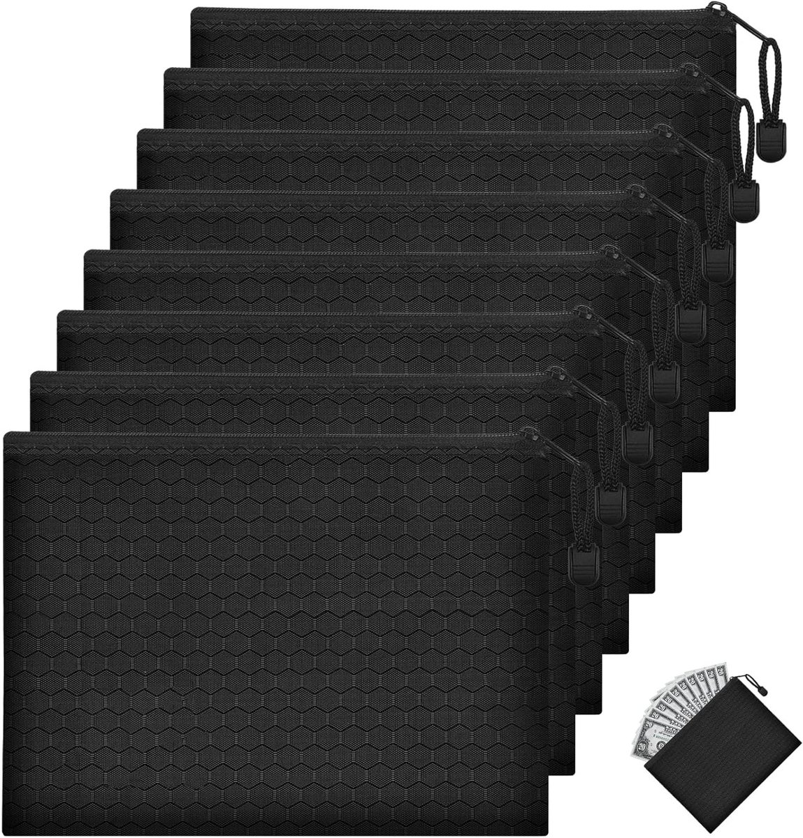 Set van 4 stijlvolle handtassen voor op de bank, ideaal voor opslag en organisatie, 8 stuks