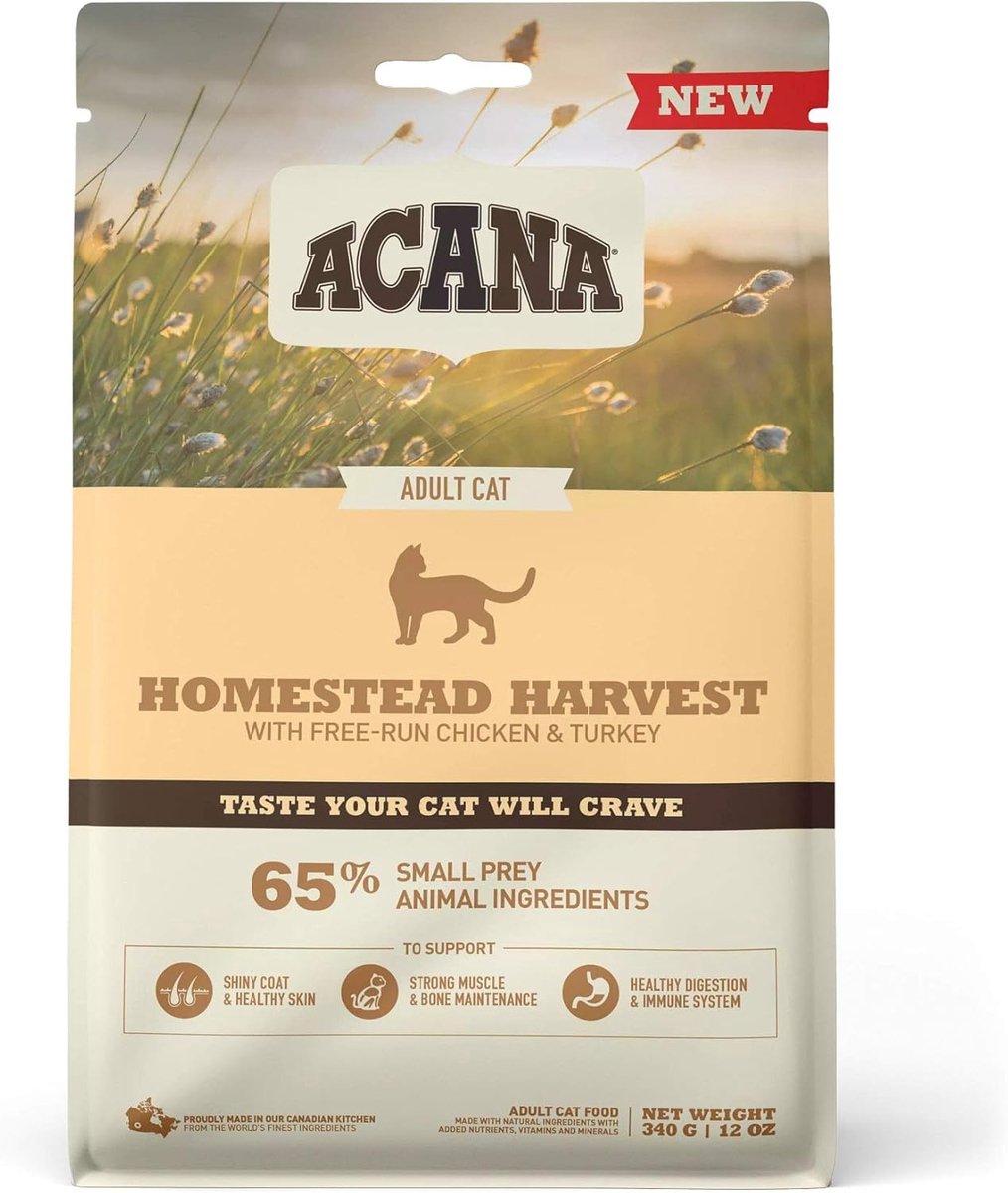 SnelShoppen - Droog kattenvoer voor alle rassen en levensfases - Acana Pacifica met haring, makreel, bot en snoek - 340 g