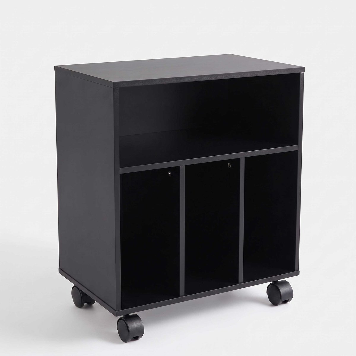 VDD - Kast - Opbergkast - LP Opbergsysteem - LP Kast - Zwart - Verrijdbaar