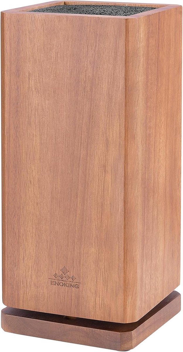 SnelShoppen - ENOKING 360° Draaibare Magnetische Messenhouder, Keuken Accessoire, Rvs, Voor Keuken, Kookliefhebbers, Modern Design, Ruimtebesparend, Z
