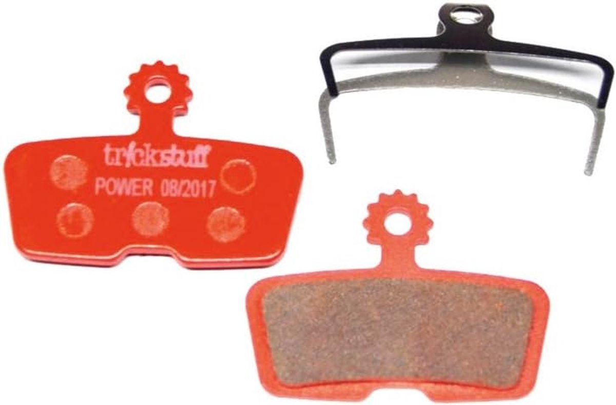 SnelShoppen - Unisex Volwassen Remblokjes - Tr!ckstuff Power 840PO - Zwart - Meer Remkracht en Minder Slijtage - One Size