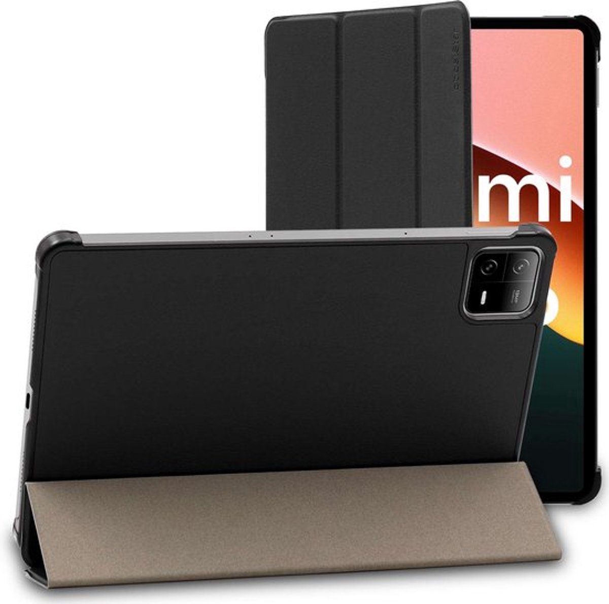 ebestStar - Hoes geschikt voor Xiaomi Pad 6, Pad 6 Pro, Slanke Design PU Lederen Etui, Automatische Slaap/Wake, SmartCase hoesje, Zwart