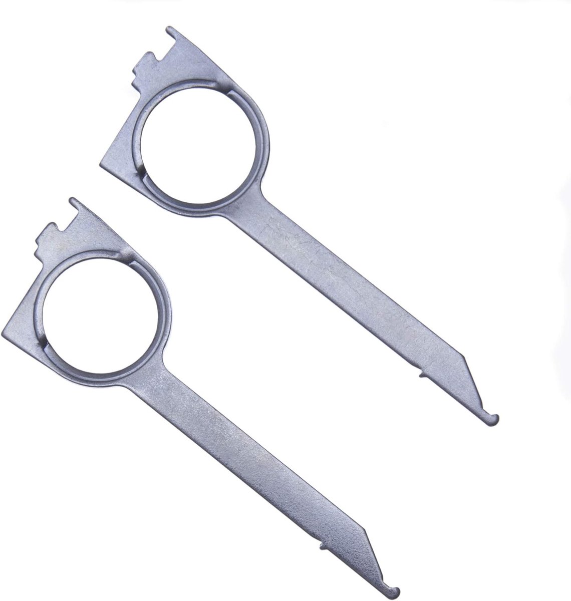 SnelShoppen - Car Radio Removal Tool Key DIN Release Keys voor Audi en VW Becker Radio - Stereo Pins voor CD Speler - 2 Stuks