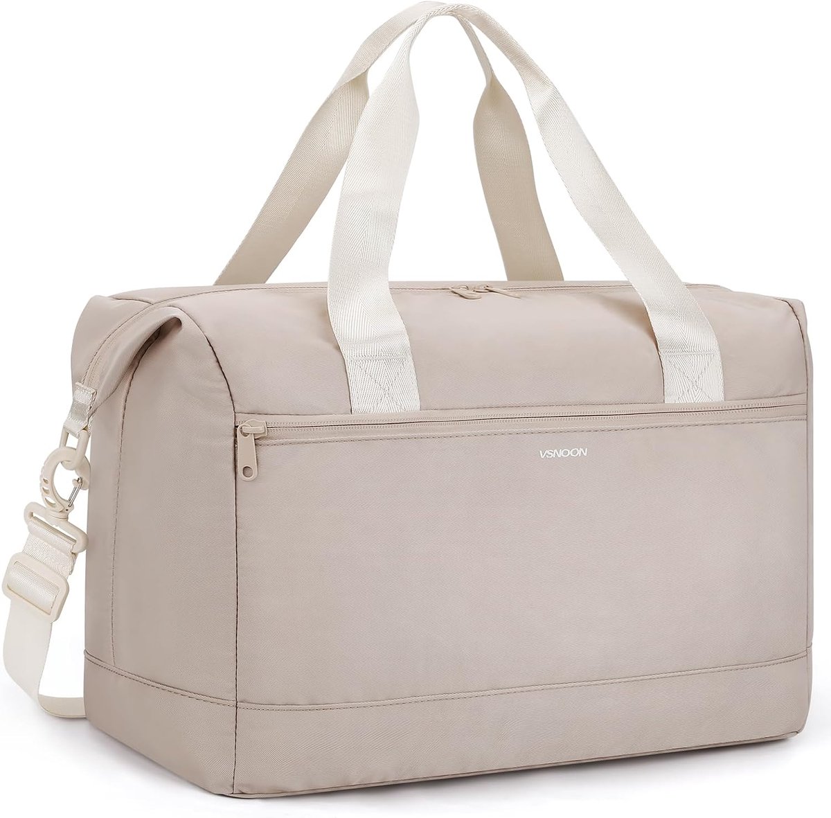 Thijox - Ryanair Handbagagetas 40x30x20 cm, Opvouwbare Dames Reistas, Waterdichte Weekendtas met Schouderriem, Kaki, 25L Geschikt voor Wizz Air