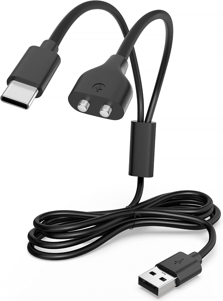 SnelShoppen - Oplader voor Trainingshalsband - 2-in-1 Magnetische en USB-C Vervangingskabel - Compatibel met Blafhalsbanden en Schokhalsbanden - Ideaa