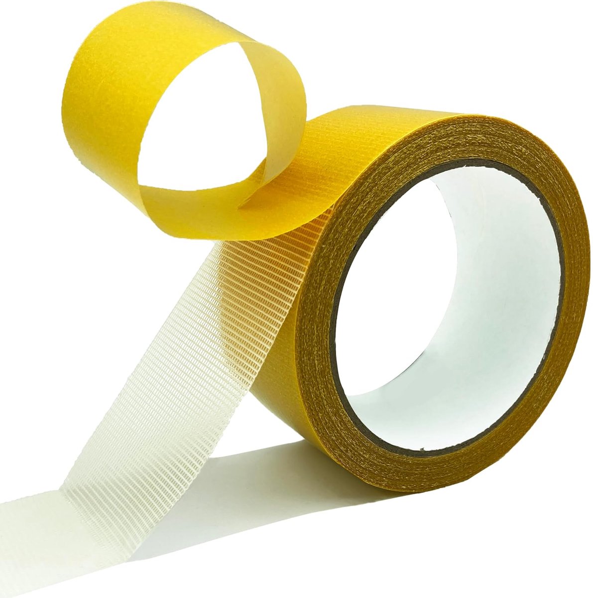 SnelShoppen - Multifunctionele Tissue Tape - Dubbelzijdige Plakband - Transparante Hechtstrip voor Kleding, Tapijt, Posters - 5cm x 19m