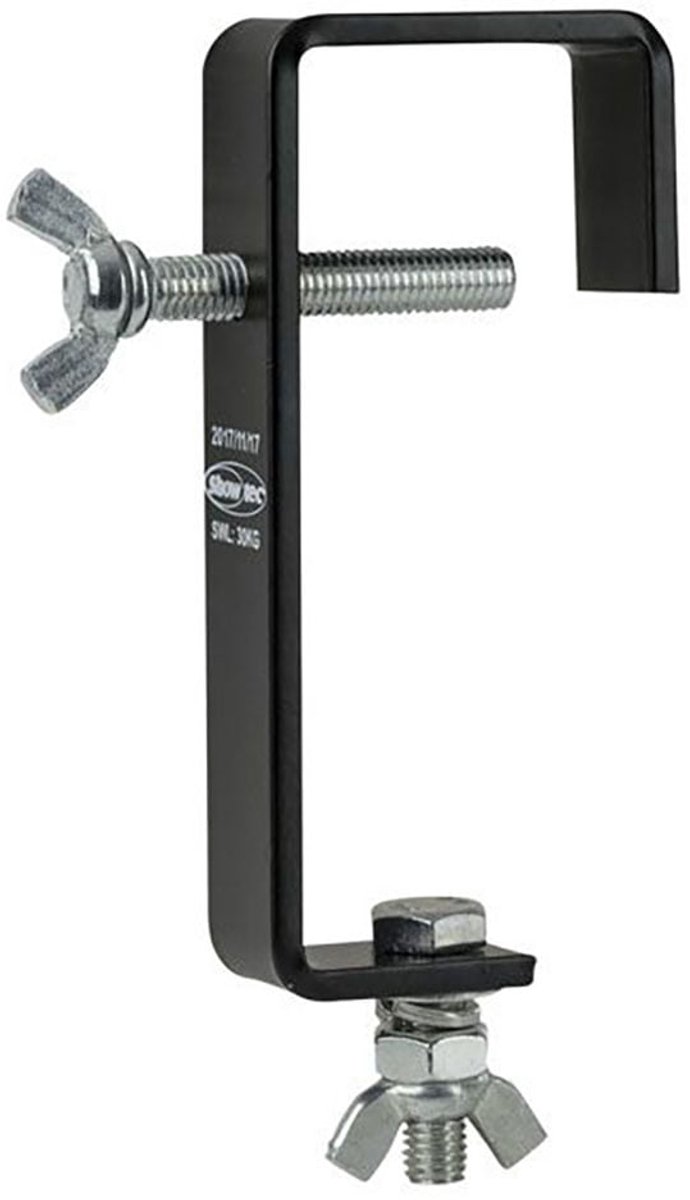Showtec G-haak 50mm 30kg zwart