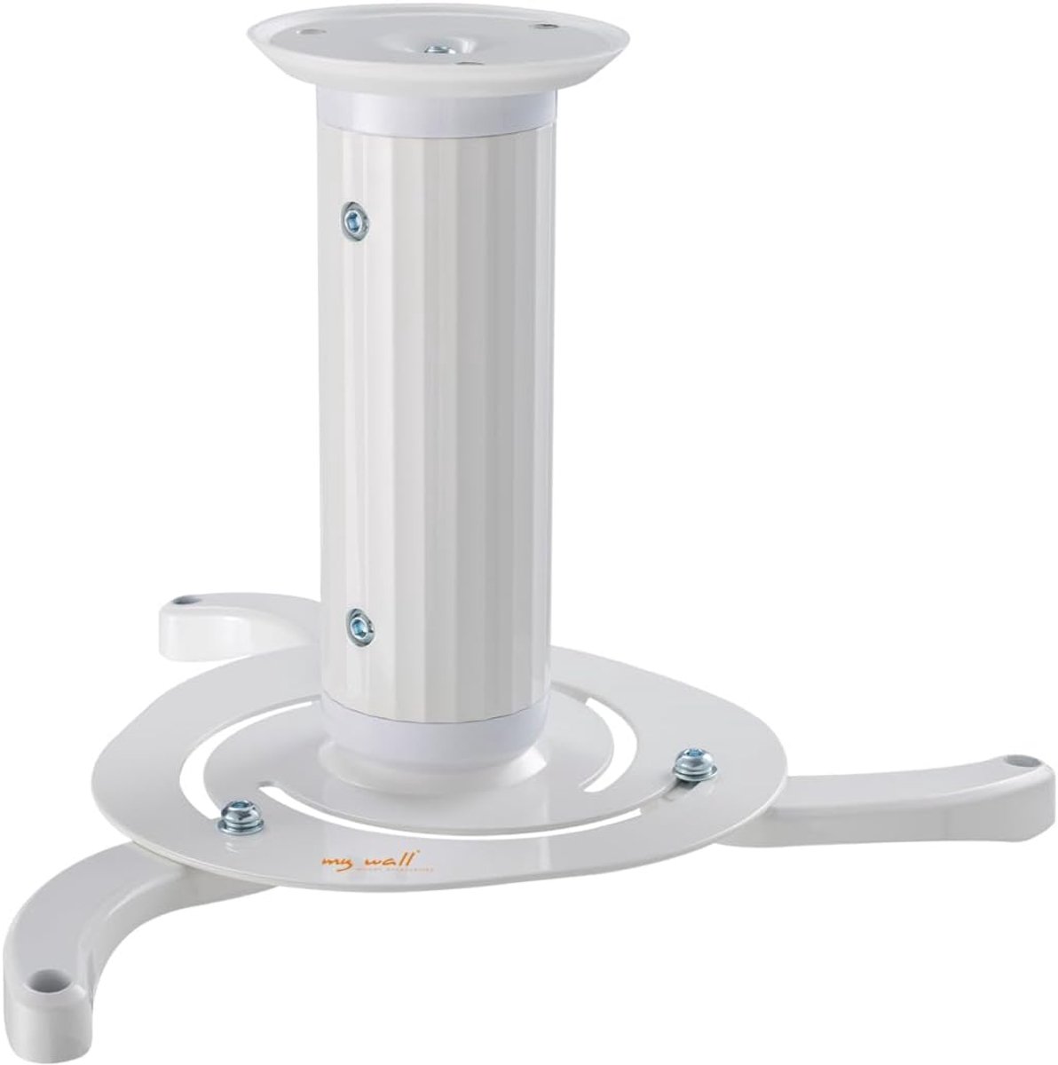 SnelShoppen - Wandbeugel projector H16-2WL, plafondmontage, 32 kg draagvermogen, afstand plafond 145/210 mm, wit, ideaal voor thuisbioscoop, presentat