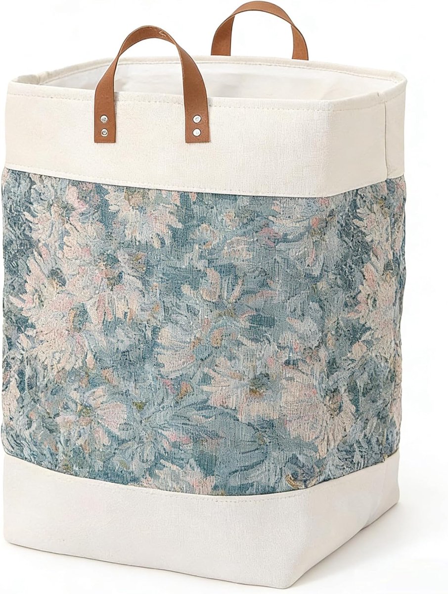 SnelShoppen - Vouwbare Wasmand 67L met Dubbele Handgreep - Ideaal voor Huishouding, Badkamer, Slaapkamer - Multifunctionele Opbergmand - Ruimtebespare