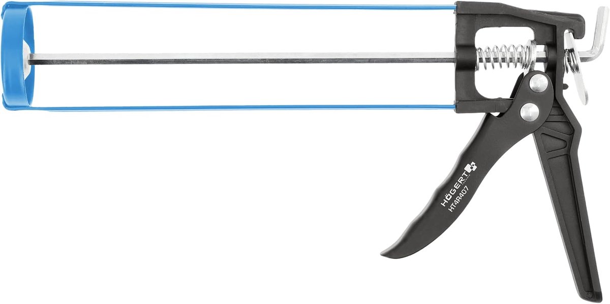 SnelShoppen - Cartridge Pers voor Silicoon, Acryl, Lijm en Kit - 310 ml Drukpistool - Robuuste Squeegee Gun voor Professioneel Gebruik in Bouw en Klus