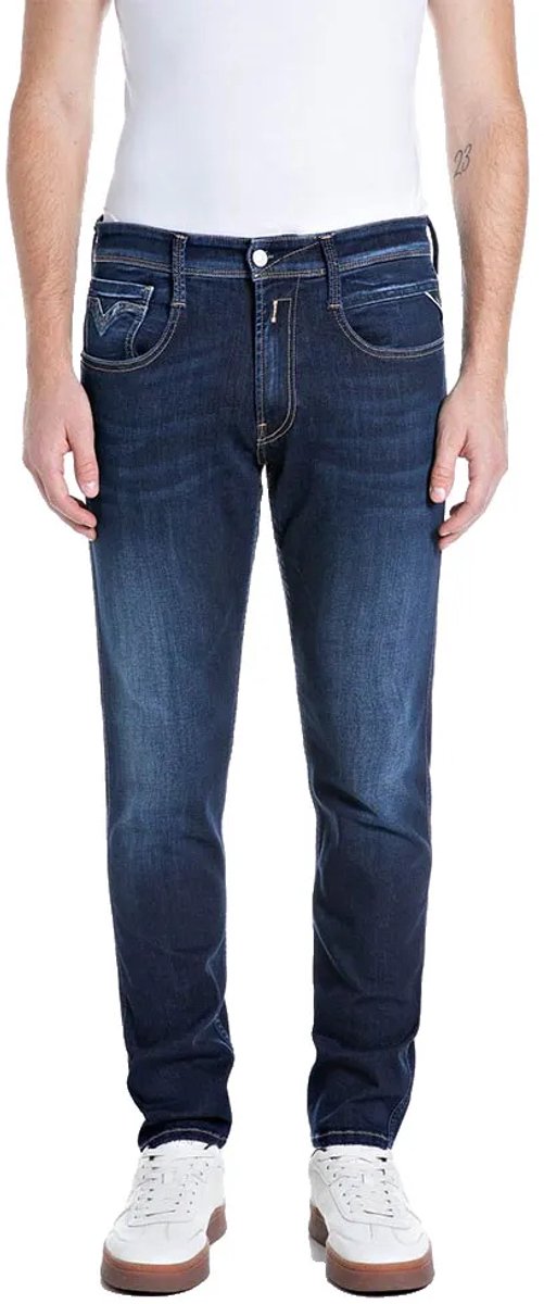Replay M0914.000.41a214 Broek Blauw 33 / 32 Man