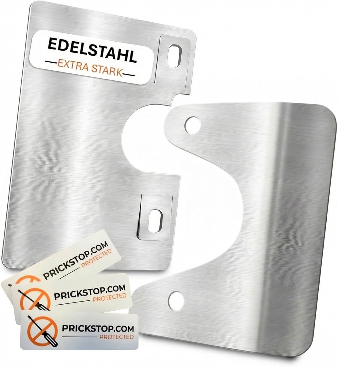 SnelShoppen - Set 2 x Burglary Protection voor Deur & Achterdeur voor Camper, Fiat Ducato, Peugeot Boxer, Citroen Jumper, Effectieve Beveiliging, Perf