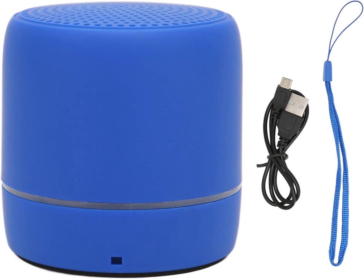 SnelShoppen - Bluetooth Speaker met Kleurverlichting - Draagbare Bluetooth 5.0 Mini Speaker met Rijke Bass - Draadloze Stereo Speaker voor Feest, Camp