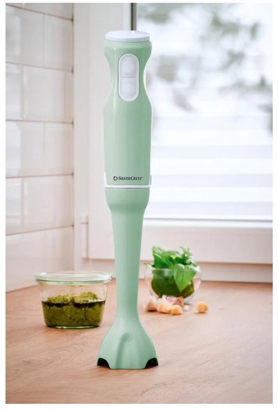 SILVERCREST® Staafmixer - Groen - Vermogen: 350 W - Turboknop van SilverCrest — afbeelding 2