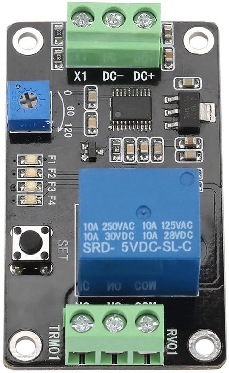 Multi-function relay module van Shopcentral - Zelf-vergrendelend