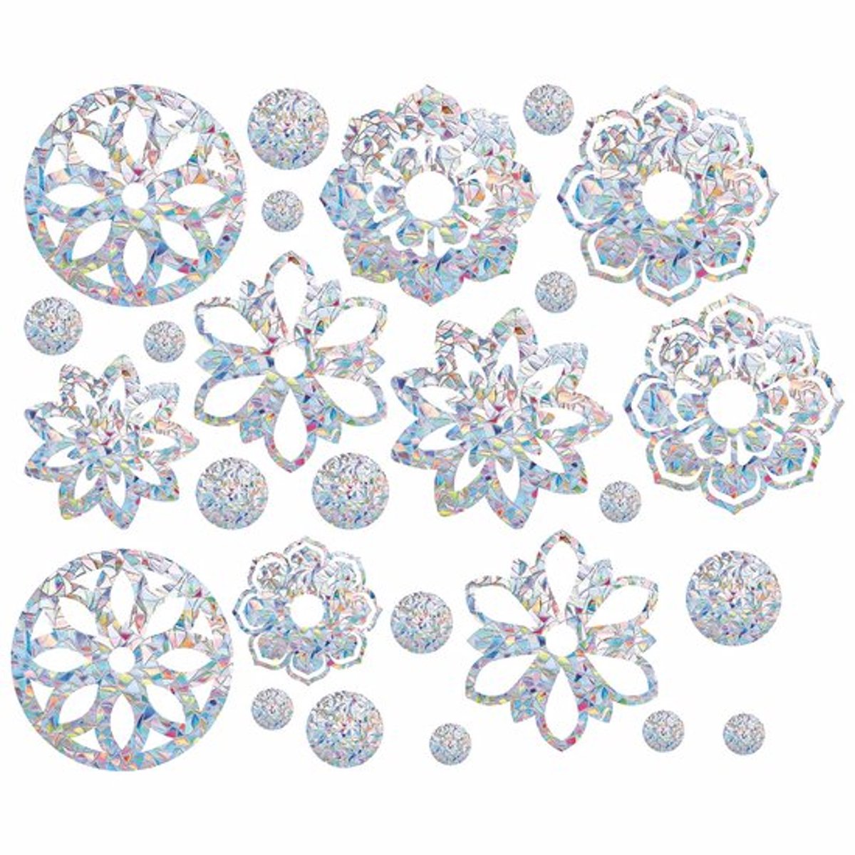 Solidchoice - Dailygoody - Mandala-vensterstickers - Anti-botsing