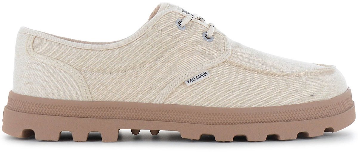 Palladium Dunelite Moc Cush Heren Sneaker Schoenen Canvas 04660-210-M Beige