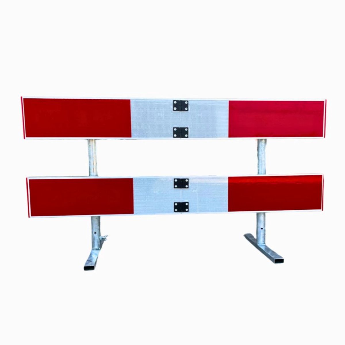 Ri-Traffic inklapbaar aluminium schrikhek | 150 cm - dubbelzijdig bedrukt