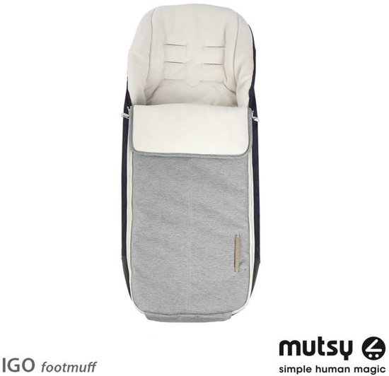 Mutsy Voetenzak Igo Lite Silver van Mutsy — afbeelding 3