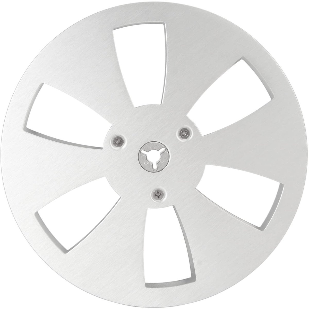 Dailygoods- Lege Tape Reel - 1/4 Inch - Aluminiumlegering - 6 Gat - Roestvrij Stalen Schroeven - Opname-opwikkelspoel