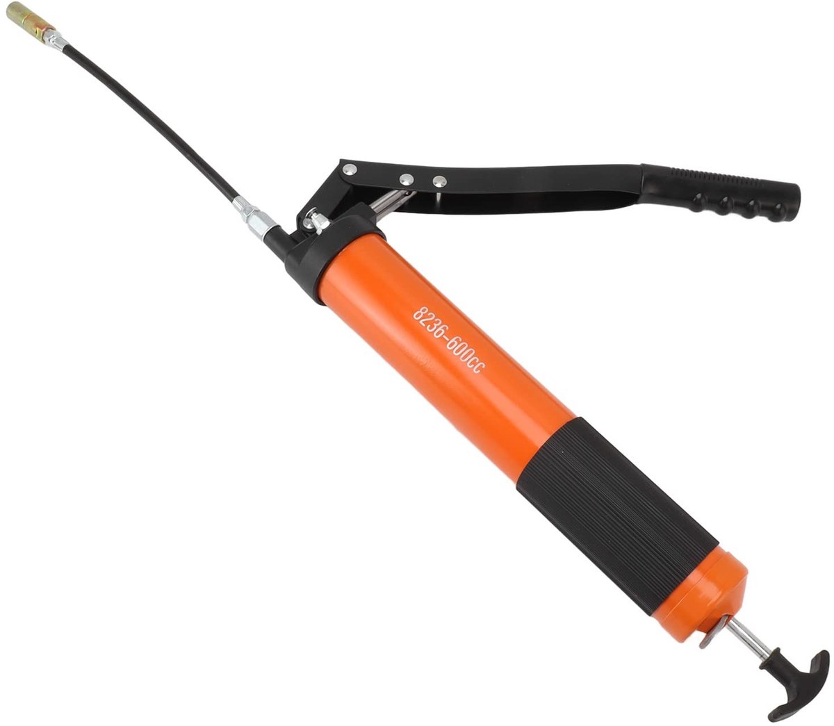 Dailygoods- Vetspuit 600CC Handmatig - Hogedrukvetspuit - Duurzaam - Zelfaanzuigend - Voor Vrachtwagens/Graafmachines - Efficiënte werking - Vetpomp