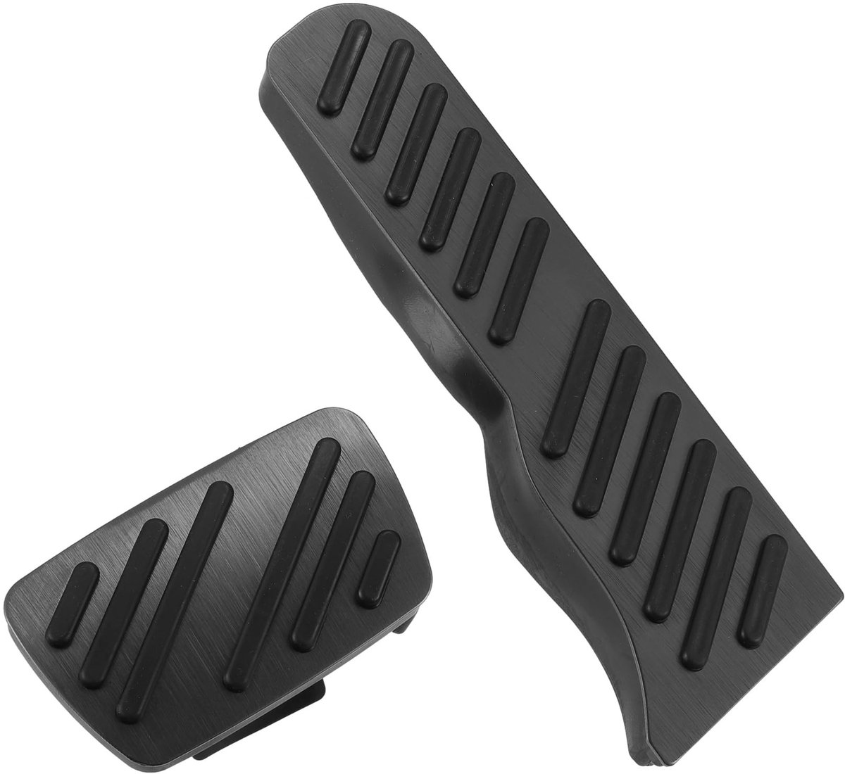 Dailygoods- Pedaalhoezen Voertuigspecifieke Pasvorm - Rempedaal/Accelerator Pedaal - Zwart - Antislip - Duurzaam - Eenvoudige Installatie - Pedaalset