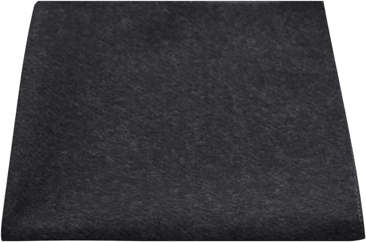 Zakdoek Tweed - Herendecoratie - Formele Gelegenheid - Handgeweven Stijl - 25x25 cm - Zwart