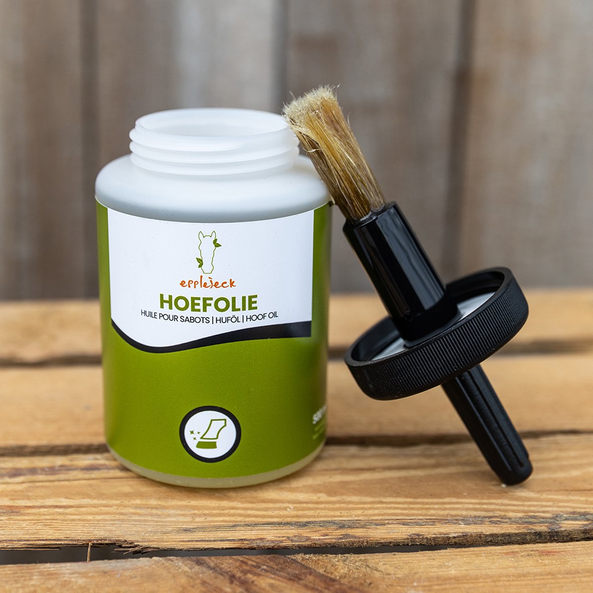 Epplejeck Hoefolie Epplejeck Tea Tree Olie Met Kwast Naturel