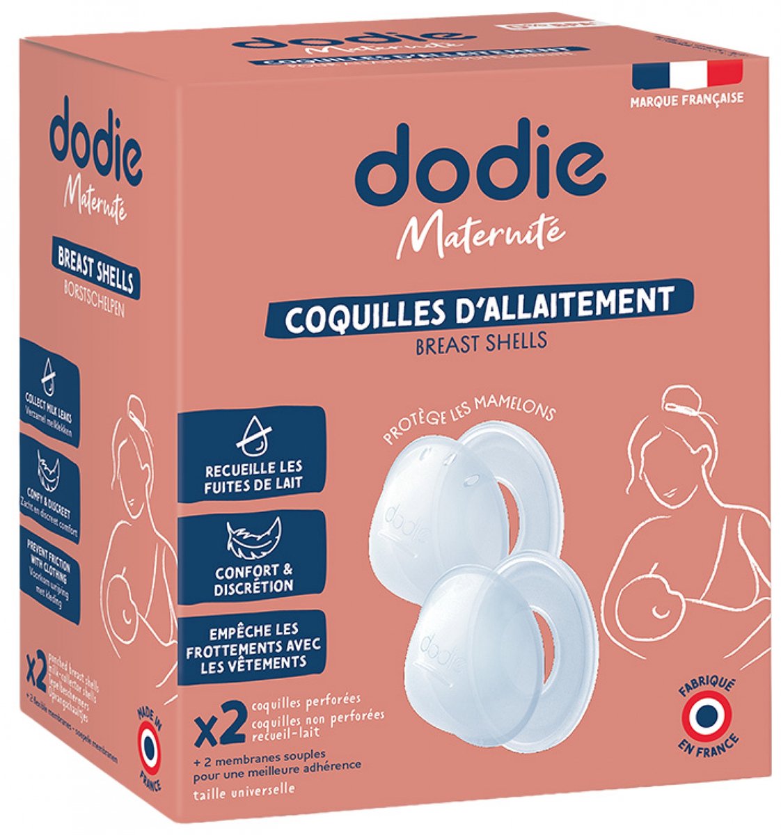 Dodie Borstvoeding 4 Schelpen