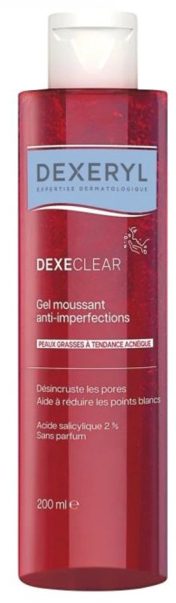 Dexeryl Dexeclear Anti-Onzuiverheden Schuimende Gel 200 ml