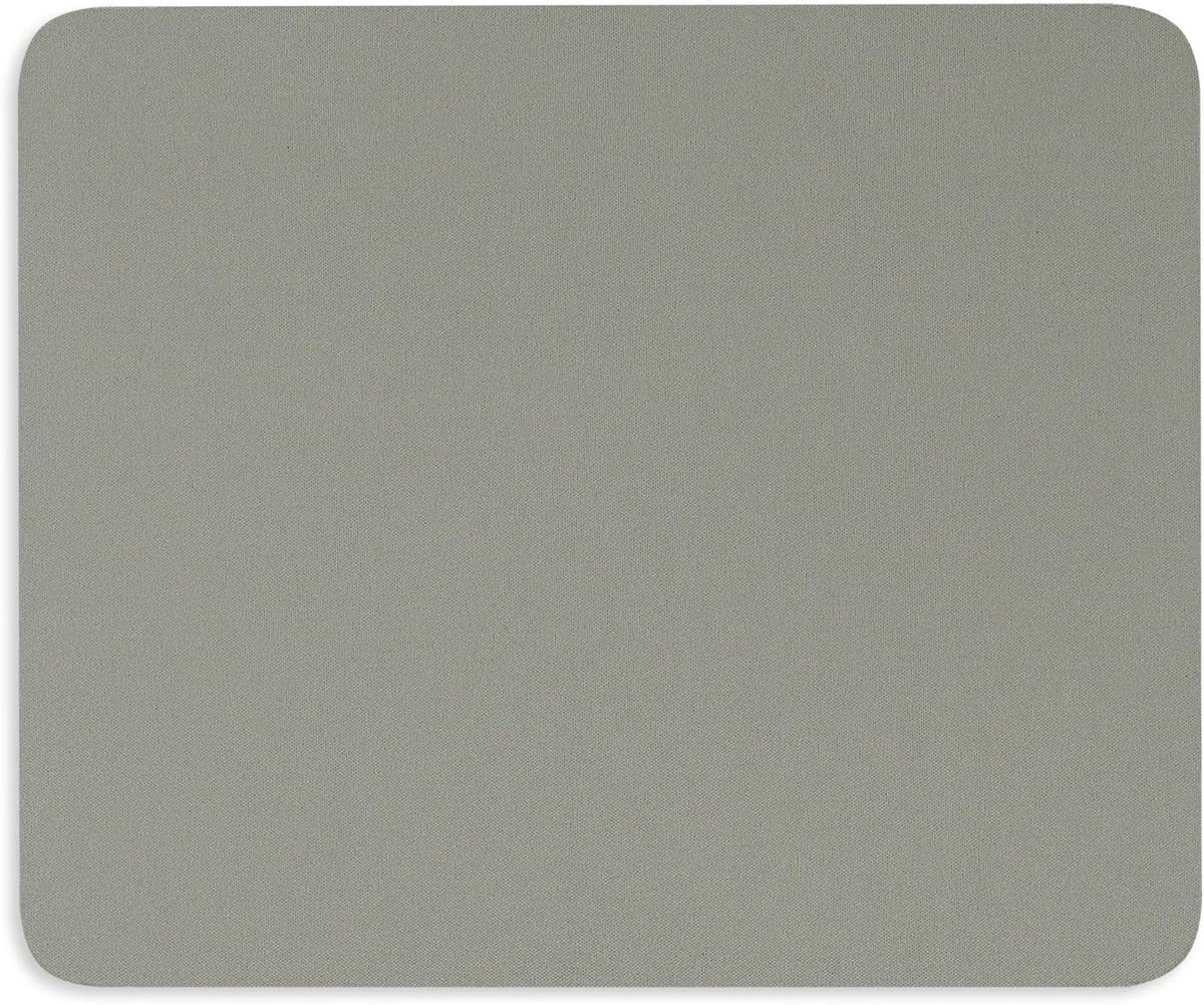 Muismat Lichtgrijs 24 x 20 cm - Kleine Gaming Muismat - Ideaal voor Kantoor - Comfortabel en Nauwkeurig - ShopVlot