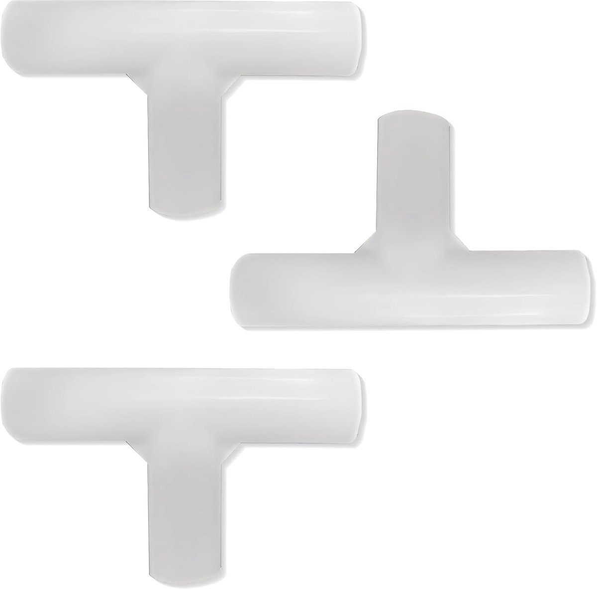 3 Pack 3 Way T Connectors for Box, Plastic Connectors, Inner Diameter 19 mm, Spare Joints for Safety Fence and Play - ShopVlot