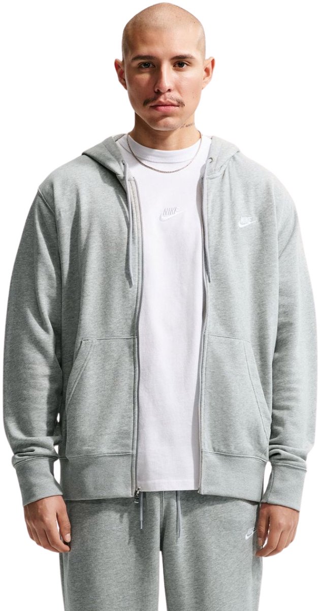 Nike Club Sweater Heren 2XL Grijs