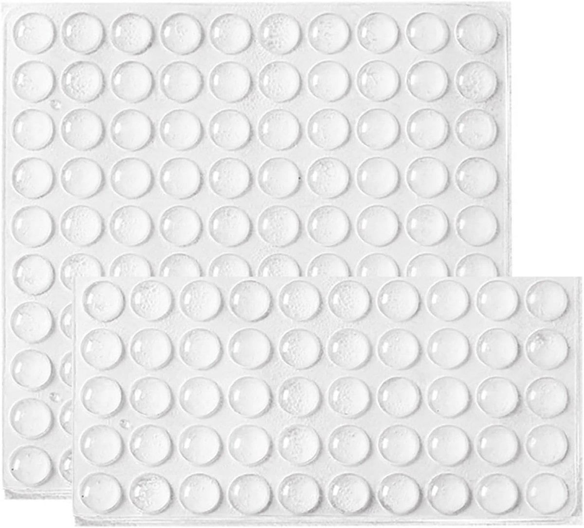 150 Transparent Rubber Pads Self-Adhesive for Floors, Doors, Cupboards, Drawers, Chairs, Furniture, 8 x 3 mm - ShopVlot