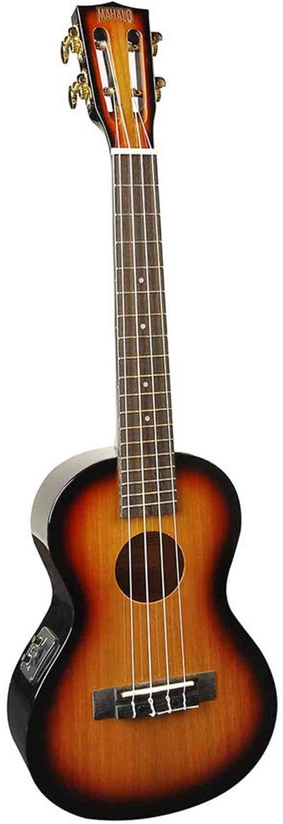 Mahalo MJ3VT3TS Java Series Tenor Ukulele 3-Tone Sunburst