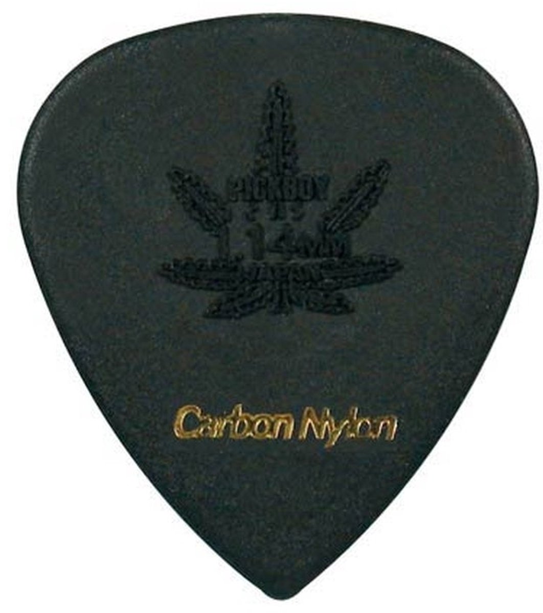 Pickboy GP33R-114/S Carbon Graphite Plectra Voor Elektrische Gitaar 1.14 Mm 12-Pack