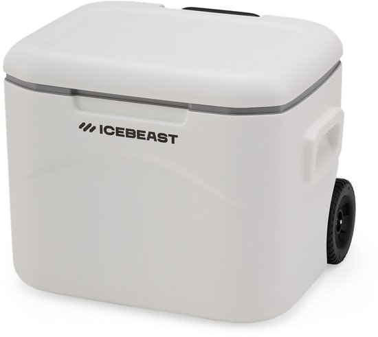 Icebeast Marine 57L Koelbox op Wielen Wit van Icebeast — afbeelding 2