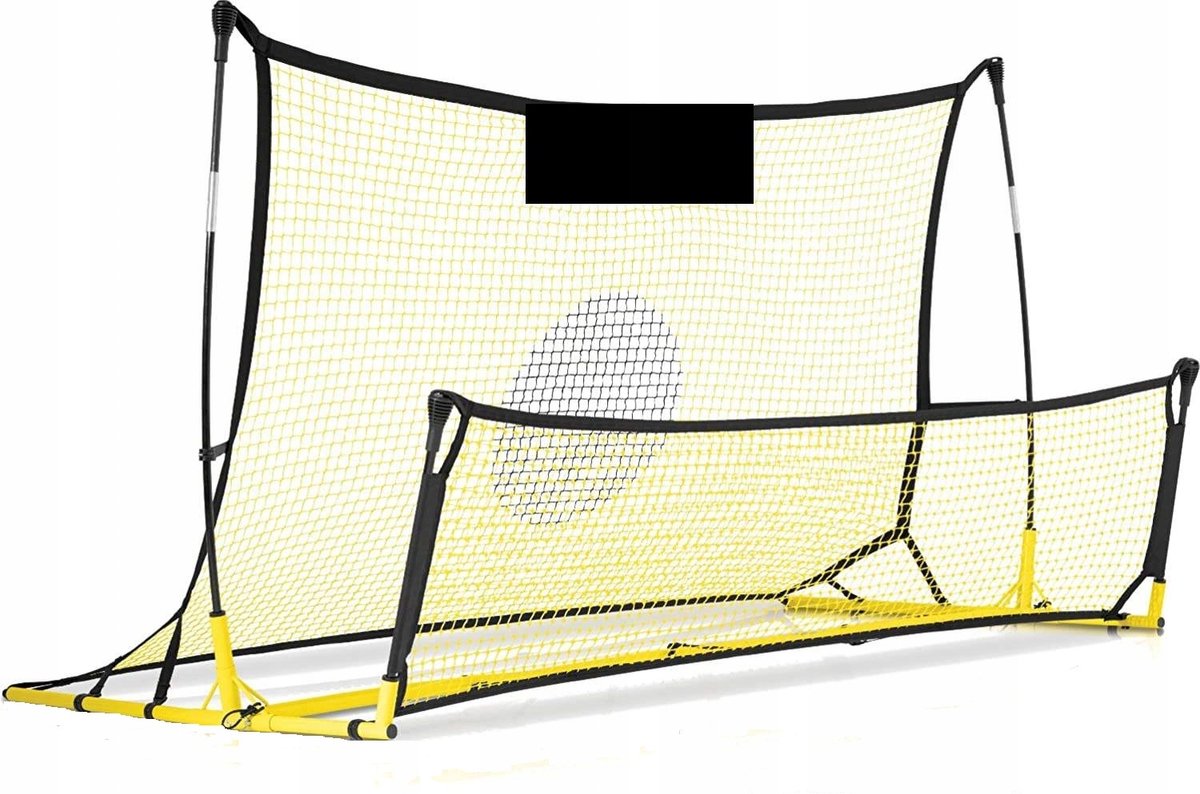 Merkloze Voetbal Rebounder Trainingsdoel 210x120cm
