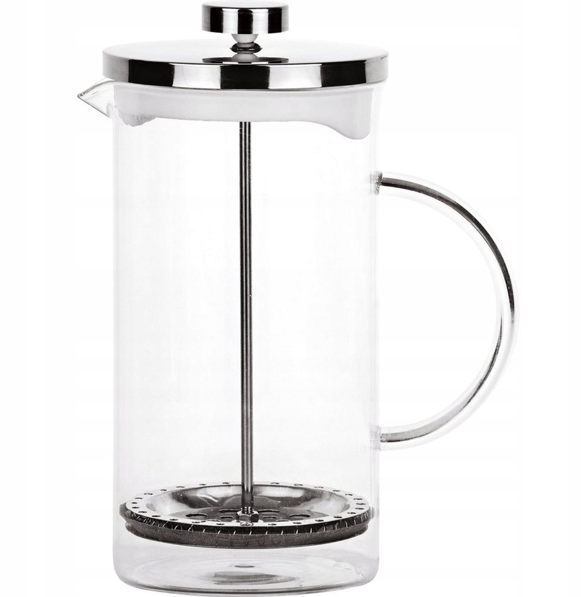 Glazen kan met filter, hittebestendig borosilicaatglas, 800 ml