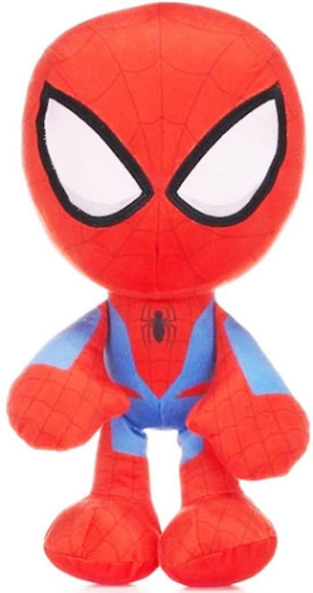 Spiderman Pluche Knuffel Marvel 32 cm - Spider-Man Plush Toy - Speelgoed Superheld Knuffels voor Kinderen Jongens Meisjes - Spiderman Brand New Day