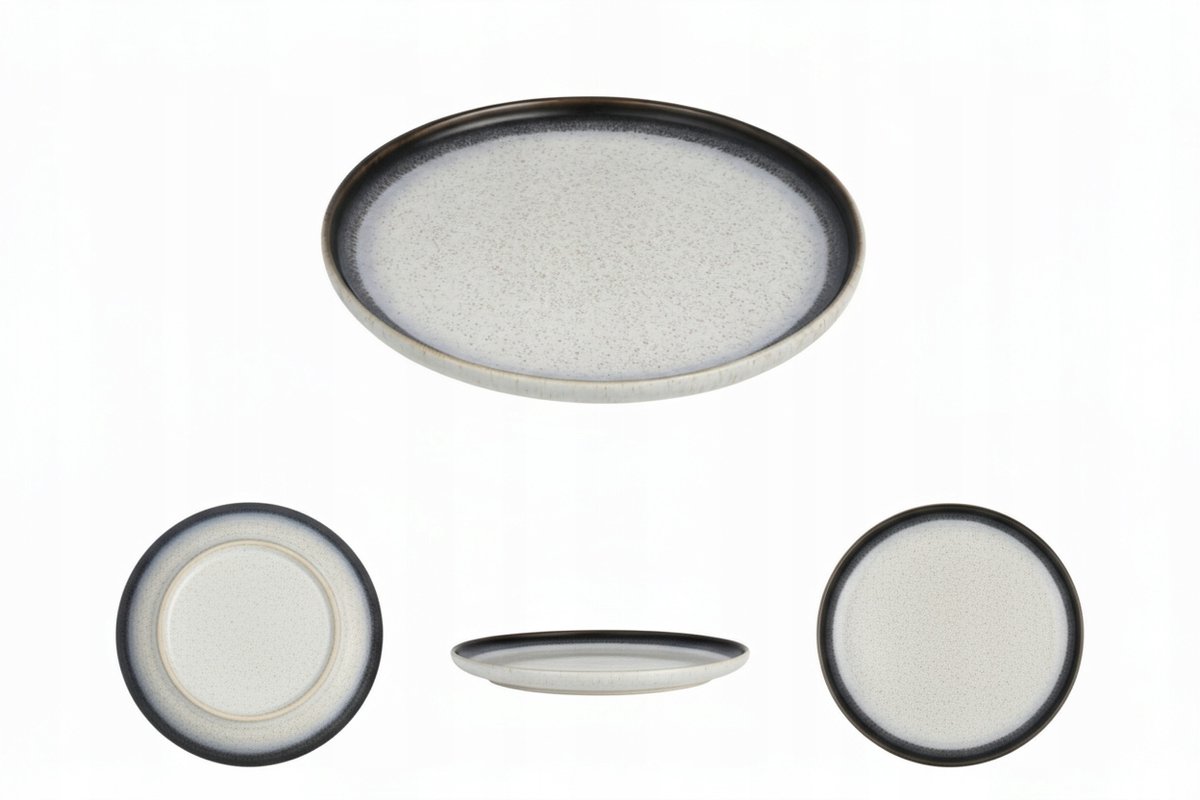 Luna Line Keramieken Dinerbord 25 cm - Elegant & Functioneel